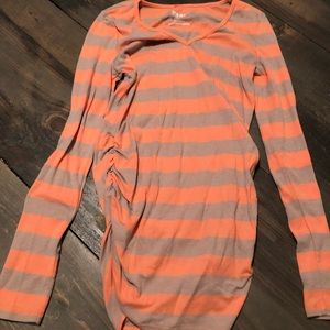 Long sleeve Maternity Shirt-Small/Tall